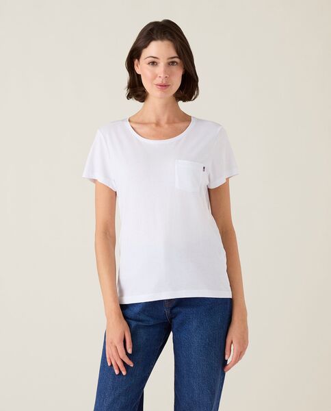 Ashley tee, white