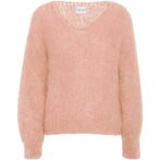 Milana mohair knit, peach