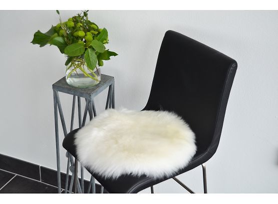 Gently seat cover, white