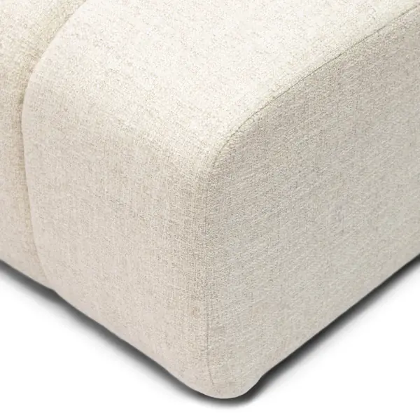 Dazzle center XL, rich tweed, antique white