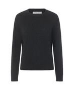 Boston cashmere o-neck, black