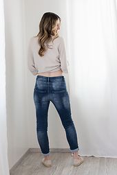 Piro Jeans, blue super stretch