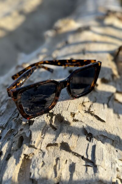 Sunglasses, leoprint black