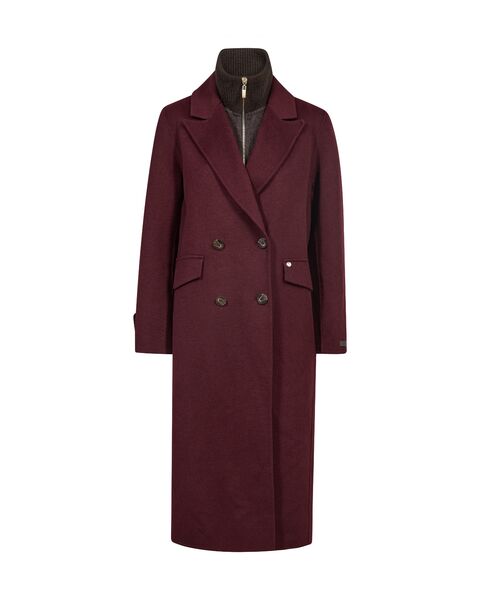 Alva loisa mock neck coat, port royale