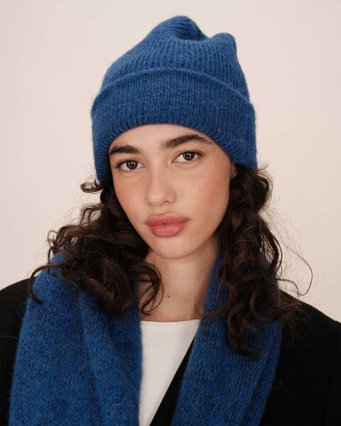 Sagittaire beanie, bleu cobalt