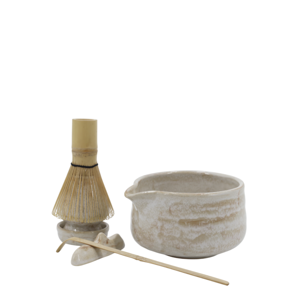Matcha set, cream