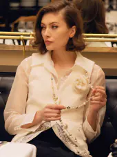 Miitta liivi, valkoinen