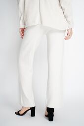 Knit pants, ecru