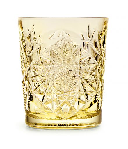 Hobstar double old fashioned, keltainen