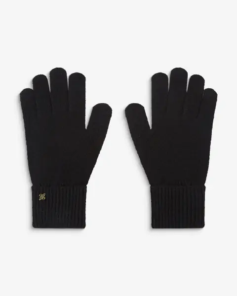 Anicet beanie & gloves, noir
