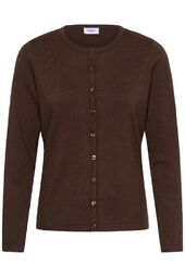 Mila cardigan, bracken melange/brown