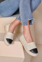 Espadrillo linen, beige