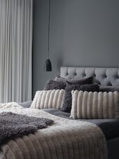 Striped wave cushion 40x60, ivory