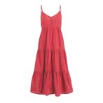 Lara long dress, intense pink