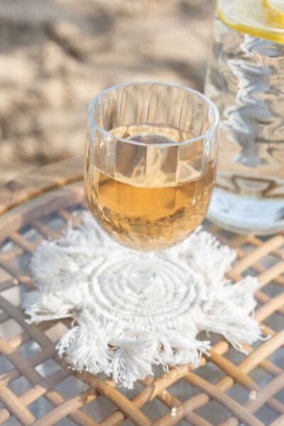 Wine glass plastic, transparent