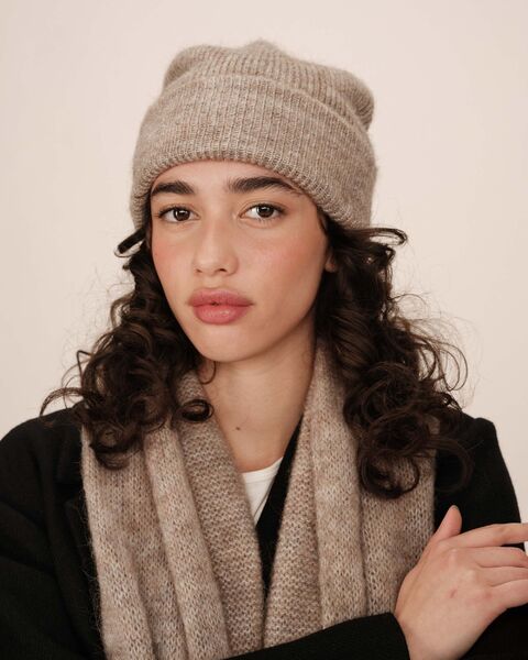Sagittaire beanie, greige