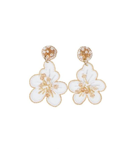 Korvakorut, kukka valkoinen