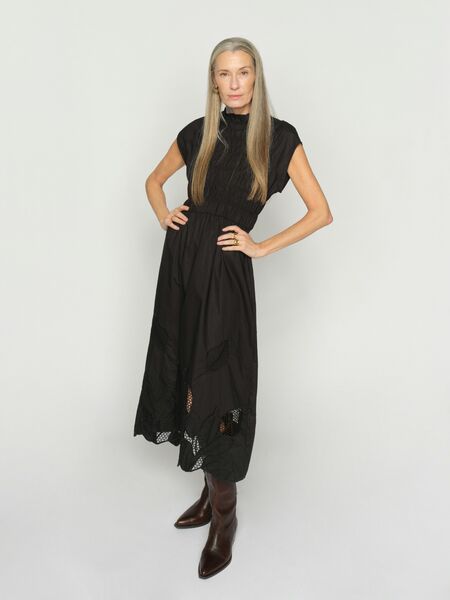 Aria Mono Dress, Black