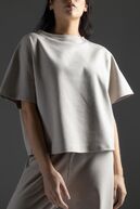 Lounge by luin T-shirt, pale sand