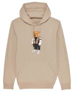 Organic hoodie Filou XXXII, sand