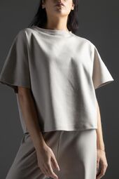 Lounge by luin T-shirt, pale sand