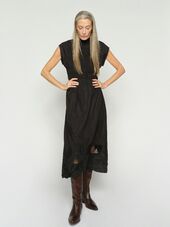 Aria Mono Dress, Black