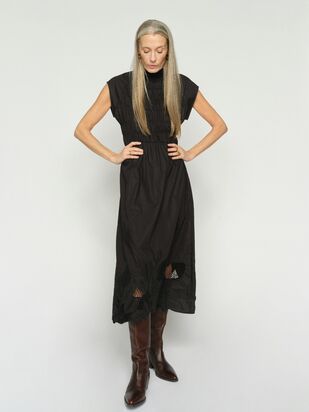 Aria Mono Dress, Black