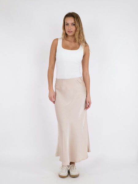 Bovary skirt, champagne