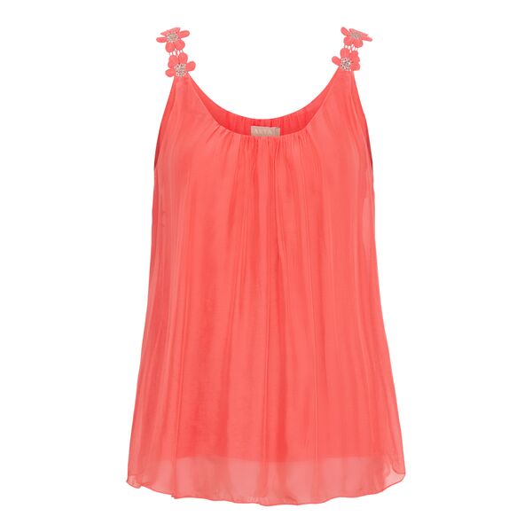 Agnese top, corallo