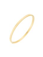 Poppy mini bangle, nude gold