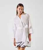 K/Signature beach dress, white