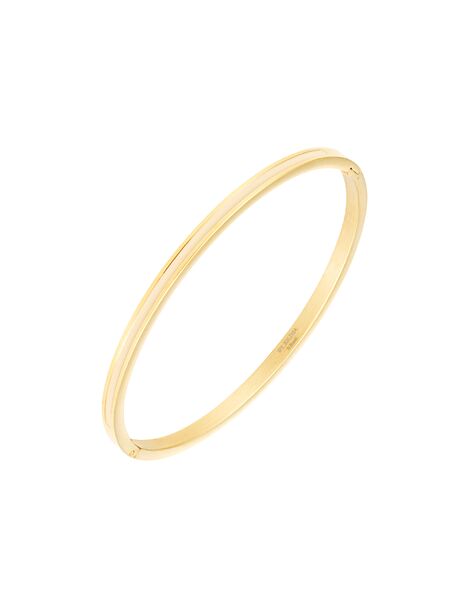 Poppy mini bangle, nude gold