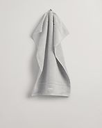 Organic premium towel 50x70, heather grey