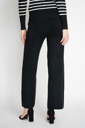 Knit pants, black
