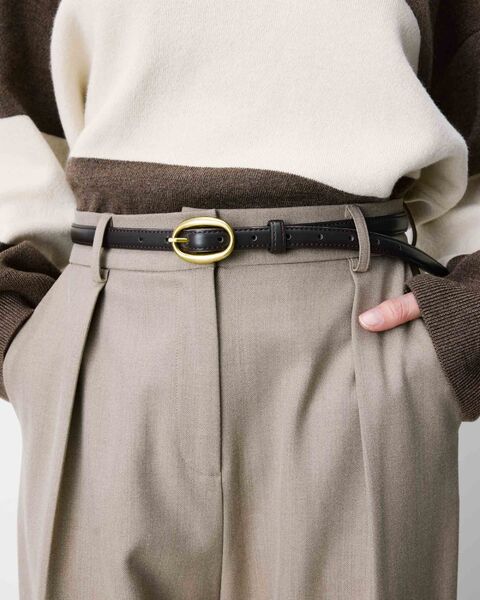 Abel belt, chocolat