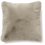 Fluffy cushion 45x45, nougat