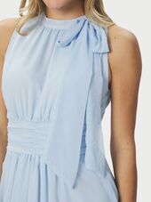 Marli solid dress, light blue