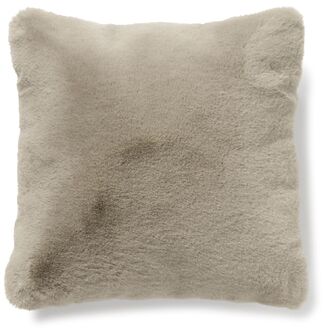 Fluffy cushion 45x45, nougat