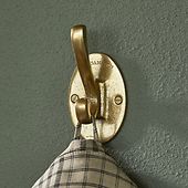 New classic hook brass