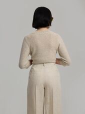 Palmer neuletakki, Latte Beige