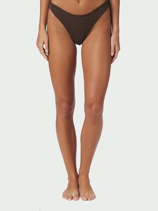 Skin lobster bikini brief, brown
