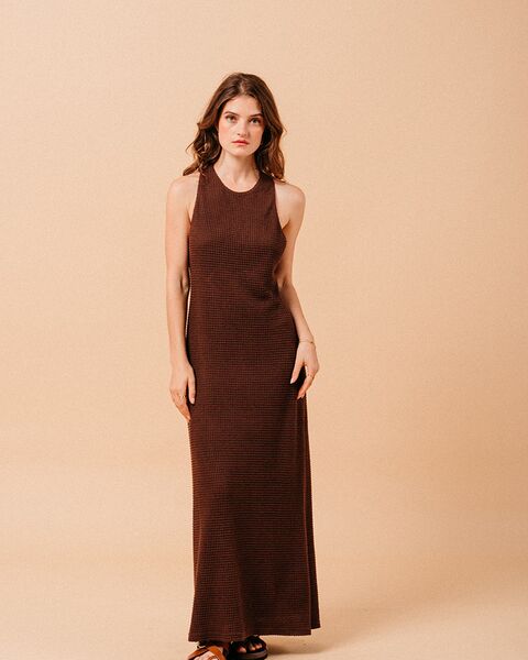 Mirabelle dress, chocolat