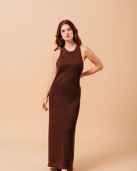 Mirabelle dress, chocolat