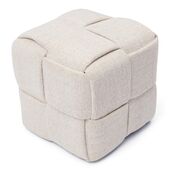 Qbic stool 40x45, antique white
