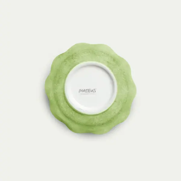 Oyster bowl 13cm, green