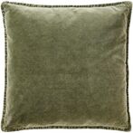 Samettityynynpäällinen 52x52, olive