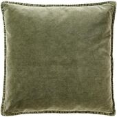 Samettityynynpäällinen 52x52, olive