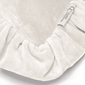 Frilled 50x50, off white