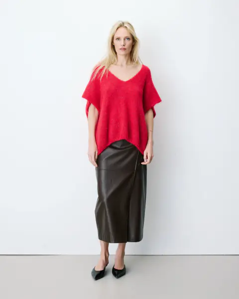 Atticus knit, rouge