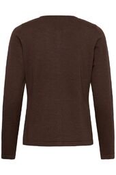 Mila cardigan, bracken melange/brown